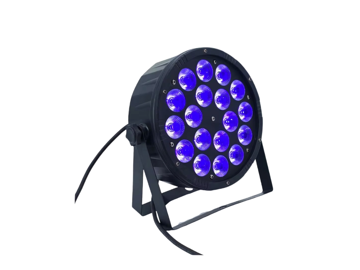 PAR LED RGBW+UV 18x18W