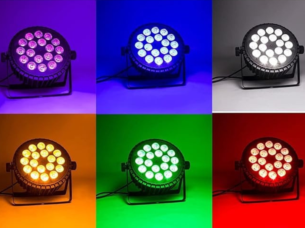 PAR LED RGBW+UV 18x18W - Imagen 2